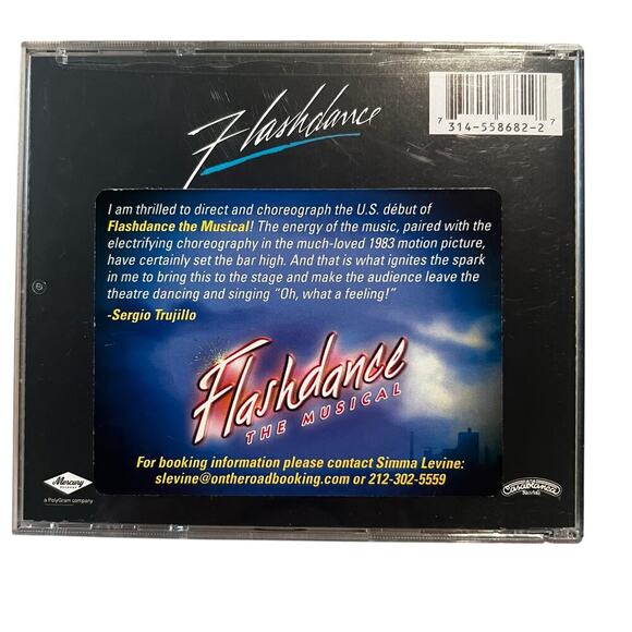 Flashdance Original Soundtrack Various Artists CD ‘98 ‘12 Broadway Musical Promo - Picture 3 of 9